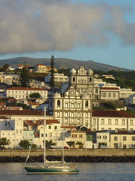Horta in the Azores