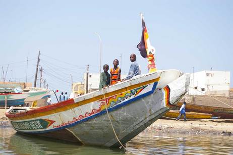 Traditional Fishing Boat, Senegal