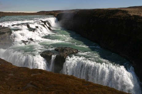 Gullfoss water fall Iceland