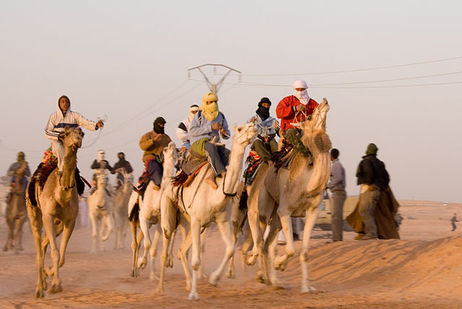 Camel Racing in Southern Algeria