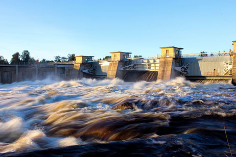 Oulu Hydro-Electric Dam