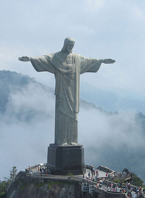 The statue of Christ the Redeemer in Rio de Janeiro